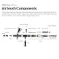 40850-Airbrush GHPM-Mobius 0.2 mm Premium Gaahleri Series - 40850