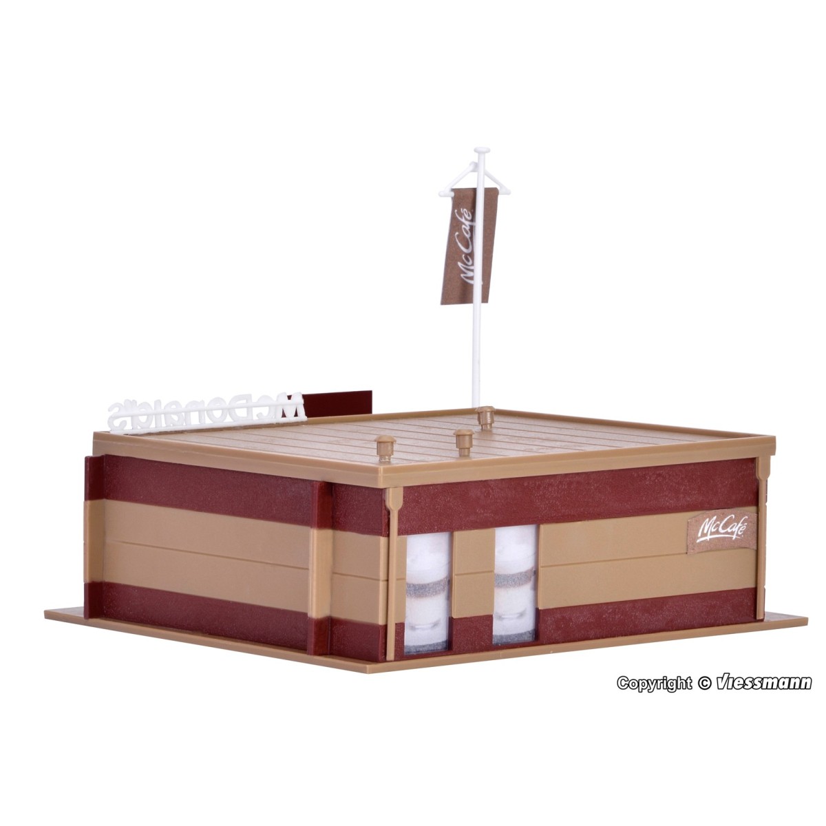 Vollmer 43636 Model, Mc Donald's McCafé Restaurant