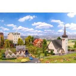 Faller 239010 Model Kit, Village Promotional Set, N - 1/160 - Falle...