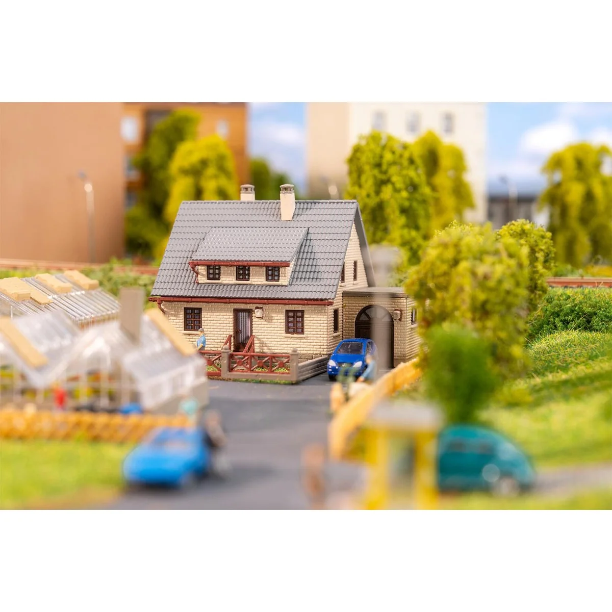 Faller 239010 Model Kit, Village Promotional Set, N - 1/160 Faller 239010 Model Kit, Village Promotional Set, N - 1/160