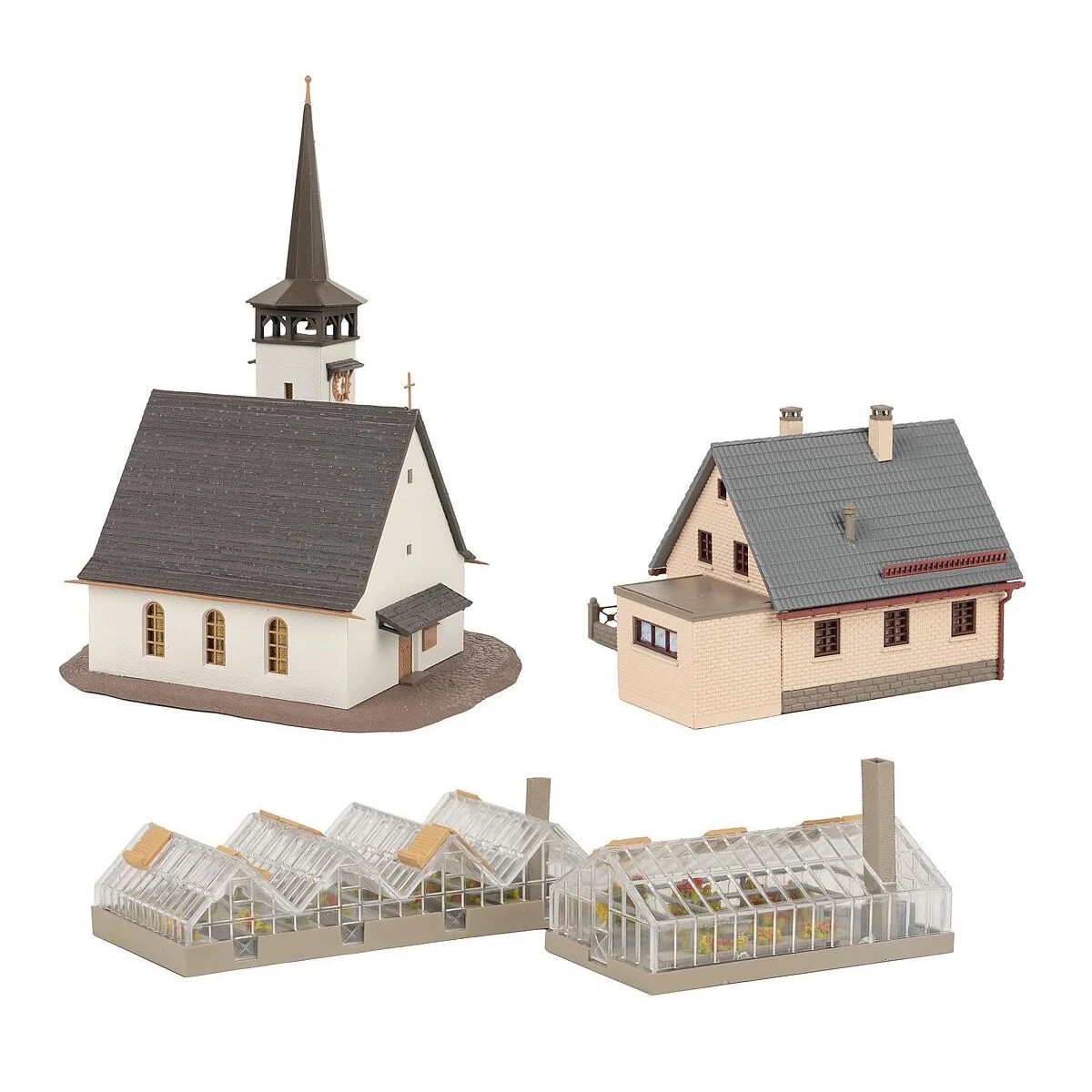 Faller 239010 Model Kit, Village Promotional Set, N - 1/160 - Falle...