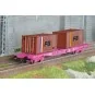 Jouef HJ6278 S70 bogie container wagon, SNCF, loaded with 2 x 20' "... HJ6278-Jouef HJ6278 S70 bogie container wagon, SNCF, loaded with 2 x 20' "FB" containers