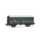 HJ6290-Jouef HJ6290 Covered wagon with G4 axles, SNCF, " DACFI " Metz, green livery