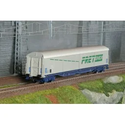Jouef HJ6301 Habis-type bogie wagon with sliding walls, SNCF, FRET ...