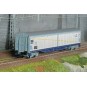 HJ6300-Jouef HJ6300 Wagon à bogies à parois coulissantes type Habis, SNCF, EVS