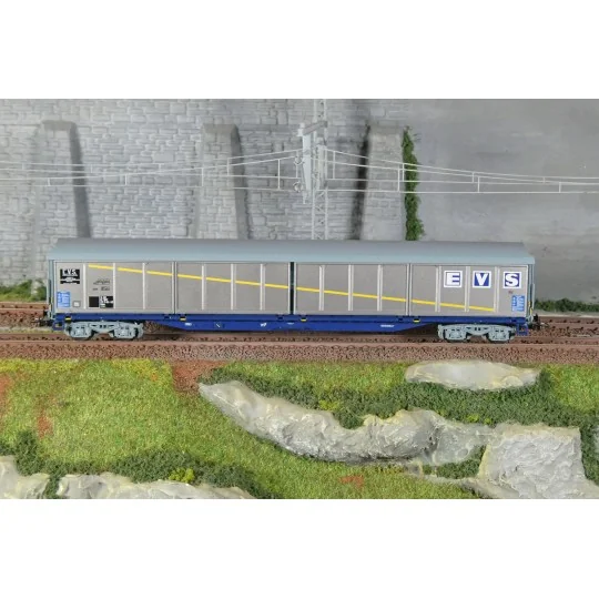 HJ6300-Jouef HJ6300 Wagon à bogies à parois coulissantes type Habis, SNCF, EVS
