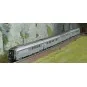 Arnold HN4499 Set of 4 Mistral 69 passenger cars, TEE, Vru + A8tux2... HN4499-Arnold HN4499 Set of 4 Mistral 69 passenger cars, TEE, Vru + A8tux2 + AD4tux "Jules Verne", N - 1/160