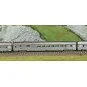 Arnold HN4499 Set of 4 Mistral 69 passenger cars, TEE, Vru + A8tux2... HN4499-Arnold HN4499 Set of 4 Mistral 69 passenger cars, TEE, Vru + A8tux2 + AD4tux "Jules Verne", N - 1/160