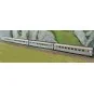 Arnold HN4499 Set of 4 Mistral 69 passenger cars, TEE, Vru + A8tux2... HN4499-Arnold HN4499 Set of 4 Mistral 69 passenger cars, TEE, Vru + A8tux2 + AD4tux "Jules Verne", N - 1/160