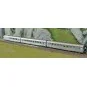Arnold HN4501 Set of 3 Mistral passenger cars, TEE, Arux / A8u / AD... HN4501-Arnold HN4501 Set of 3 Mistral passenger cars, TEE, Arux / A8u / AD4tux, Nice - Paris, N - 1/160