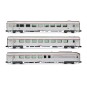 HN4501-Arnold HN4501 Set of 3 Mistral passenger cars, TEE, Arux / A8u / AD4tux, Nice - Paris, N - 1/160