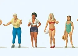 Preiser 10704 Figures, at the campsite - Preiser - PREISER_10704