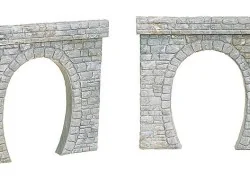 Faller 120563 Model, 2 single-track tunnel entrances - Faller - ...