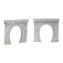 Faller 120563 Model, 2 single-track tunnel entrances - Faller - ...