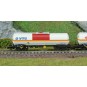 HN6634-Arnold HN6634 Set of 2 tank wagons with bogies, SNCF, VTG + Ermewa, N - 1/160