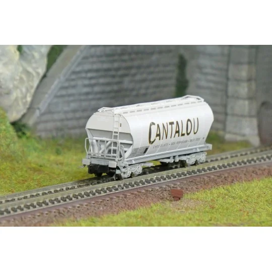 HN6706-Arnold HN6706 Sugar hopper wagon, round walls, SNCF, Cantalou, N - 1/160