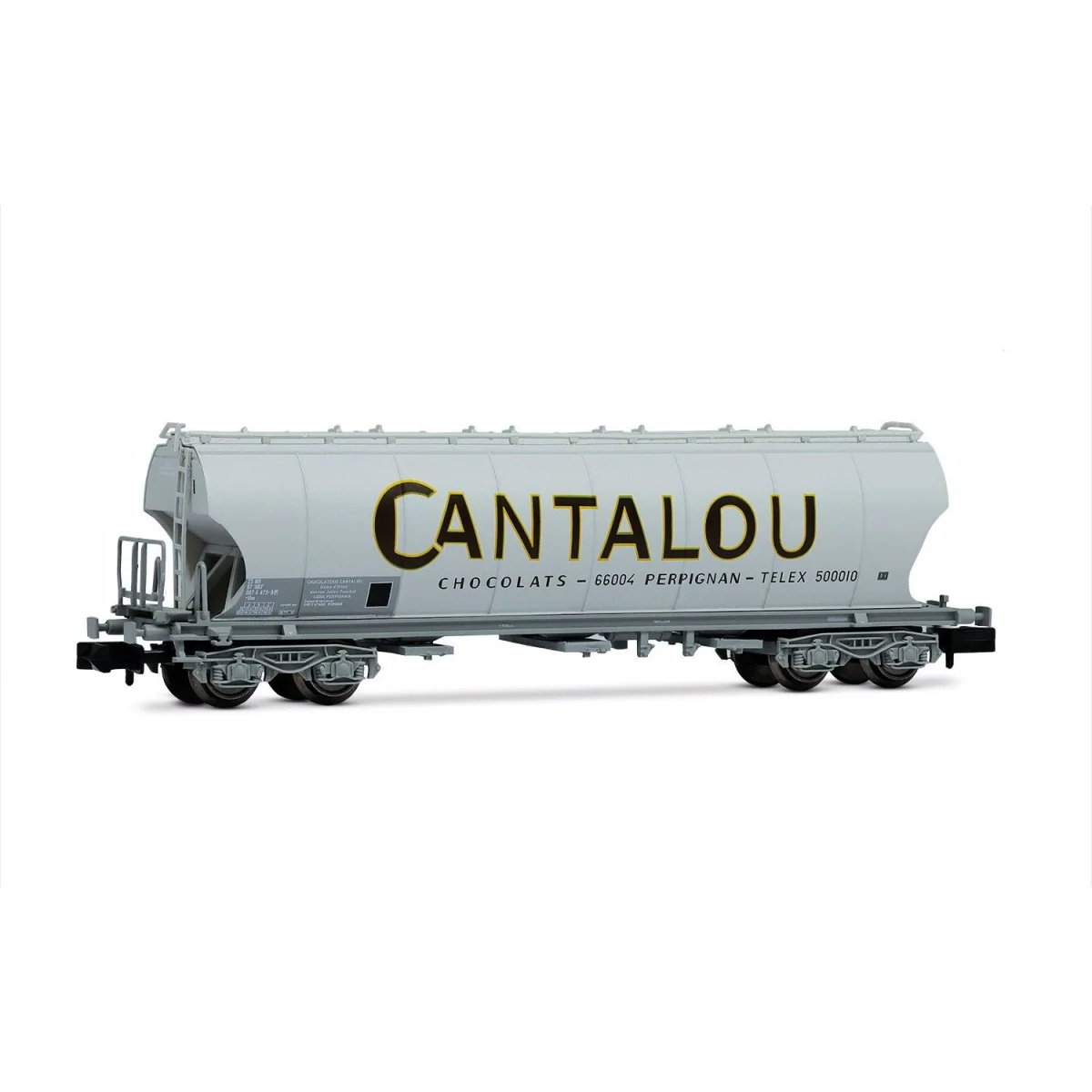 Arnold HN6706 Sugar hopper wagon, round walls, SNCF, Cantalou, N - ... Arnold HN6706 Sugar hopper wagon, round walls, SNCF, Cantalou, N - ...