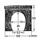 Faller 120563 Model, 2 single-track tunnel entrances - Faller - ... Faller_120563-copy of Faller 120565 Model kit, double-track tunnel entrance - Faller_120563