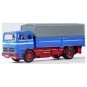500504157-Camion bâché MB 1620 avec remorque 2.4GHz RTR 1/87 Carson - 500504157