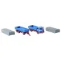 500504157-MB 1620 covered truck with trailer, 2.4GHz, RTR, 1/87 scale Carson - 500504157