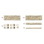 Preiser 18215 Stone walls and low stone walls - Preiser - Preiser_18215 Preiser_18215-copy of Busch 18217 Stone walls - Preiser_18215