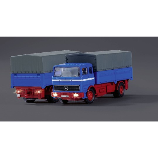 500504157-Camion bâché MB 1620 avec remorque 2.4GHz RTR 1/87 Carson