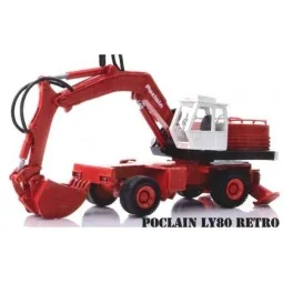 SAI 1915 POCLAIN LY 80 hydraulic excavator with backhoe bucket - Sa...