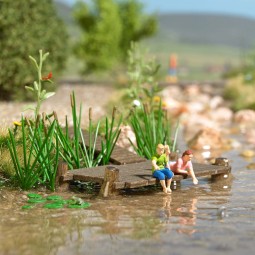 Busch 79818 Action Set Feeding Fish - Busch_79818