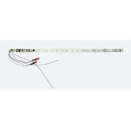 Esu 50718 Platine éclairage wagon, 13 LED Blanc Chaud, 264mm, avec feux fin de convoi, avec décodeur Esu Esu_50718 - 1