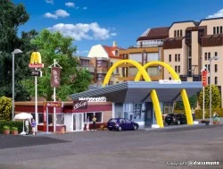 Vollmer 43635 Model, McDonald's Restaurant with McCafé - Vollmer...