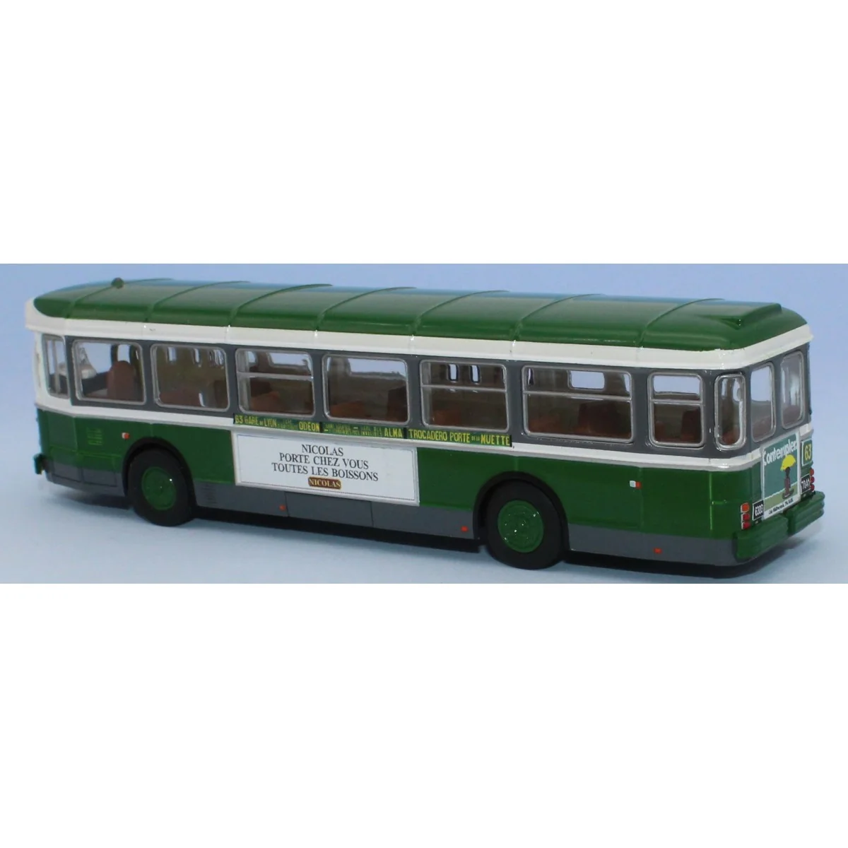 SAI 4363 Autobus Saviem SC10, 0-4-4, RATP ligne 63 (Gare de Lyon - Porte de la Muette) Sai Sai_4363 - 2 SAI 4363 Autobus Saviem SC10, 0-4-4, RATP ligne 63 (Gare de Lyon - Porte de la Muette) Sai Sai_4363 - 2