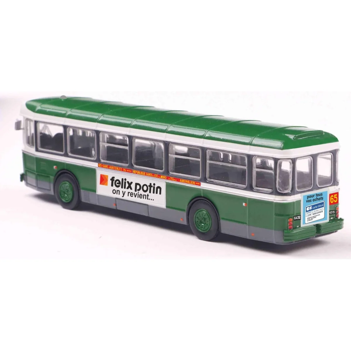 SAI 4364 Autobus Saviem SC10, 0-4-4, RATP ligne 65 (Gare d'Austerlitz - Mairie d'Aubervilliers) Sai Sai_4364 - 2