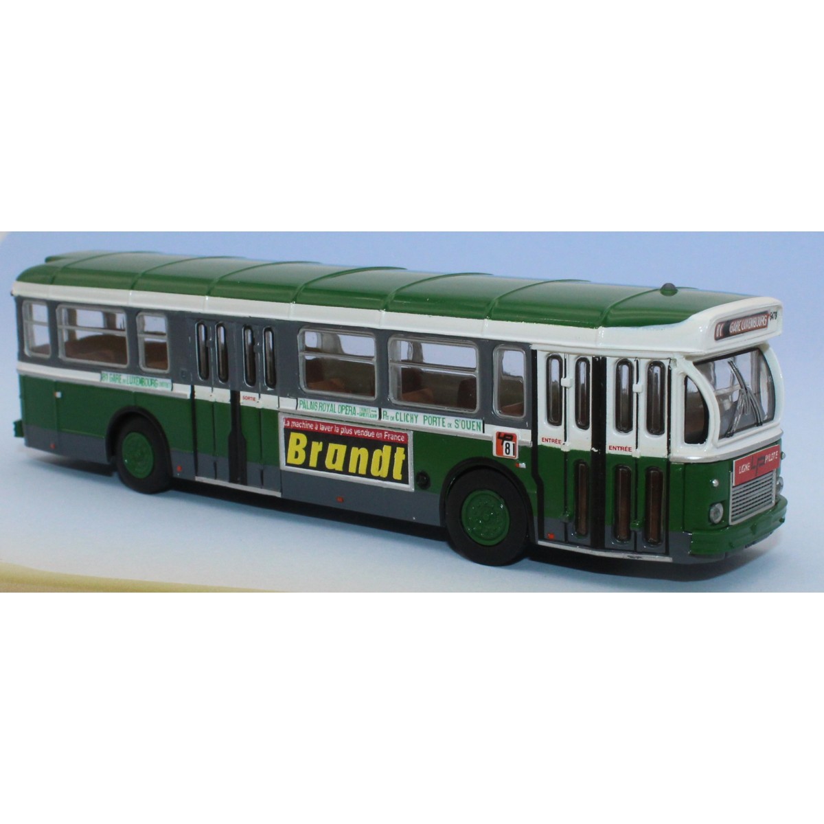 SAI 4365 Saviem SC10 bus, 0-4-4, RATP line 81 (Luxembourg Station -...