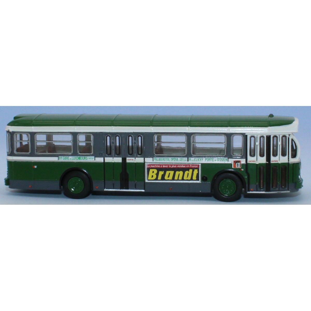 SAI 4365 Saviem SC10 bus, 0-4-4, RATP line 81 (Luxembourg Station -...