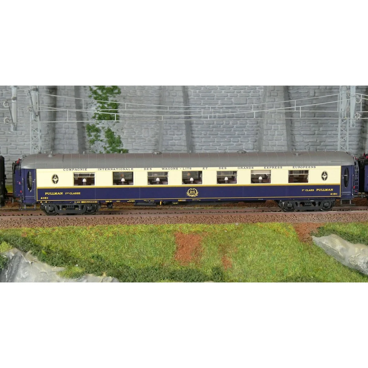 Models World 1002 Set of 6 Le Mistral carriages, A8 / 2x B9 / WR / ...