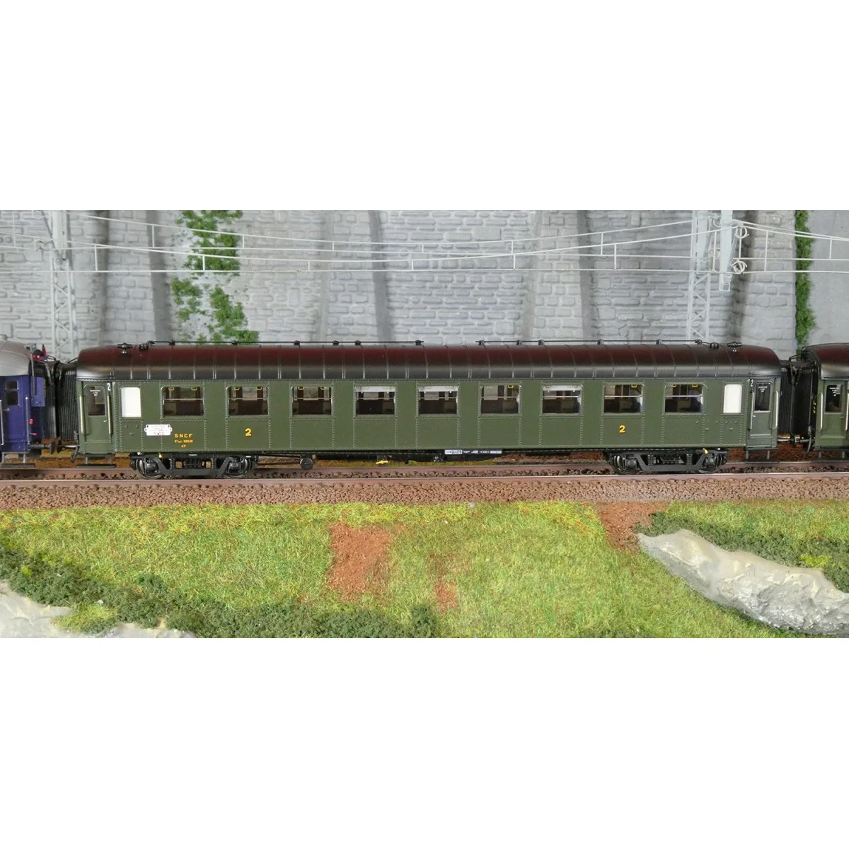 Models Word 1002 Set de 6 voitures Le Mistral, A8 / 2x B9 / WR / WSP / Dqd2m, LE MISTRAL, Paris-Nice, éclairées Models World MW_