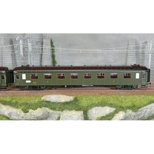 Models Word 1002 Set de 6 voitures Le Mistral, A8 / 2x B9 / WR / WSP / Dqd2m, LE MISTRAL, Paris-Nice, éclairées Models World MW_ MW_1002-Models Word 1002 Set de 6 voitures Le Mistral, A8 / 2x B9 / WR / WSP / Dqd2m, LE MISTRAL, Paris-Nice, éclairées
