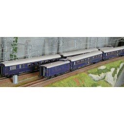 Models Word 1006 Set of 6 Bombay Express, CIWL, illuminated coaches...