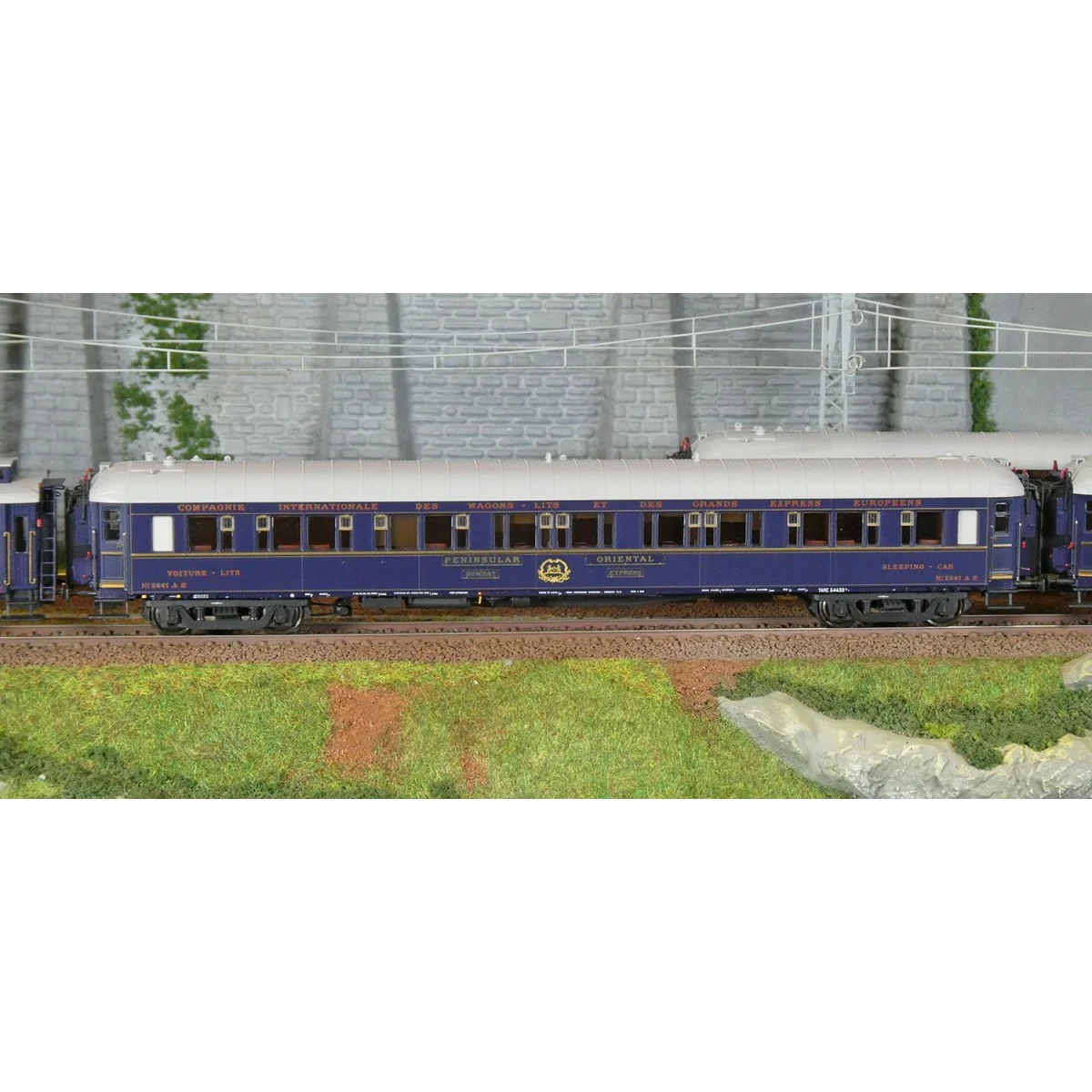 Models Word 1006 Set de 6 voitures Bombay Express, CIWL, éclairées Models World MW_1006 - 4