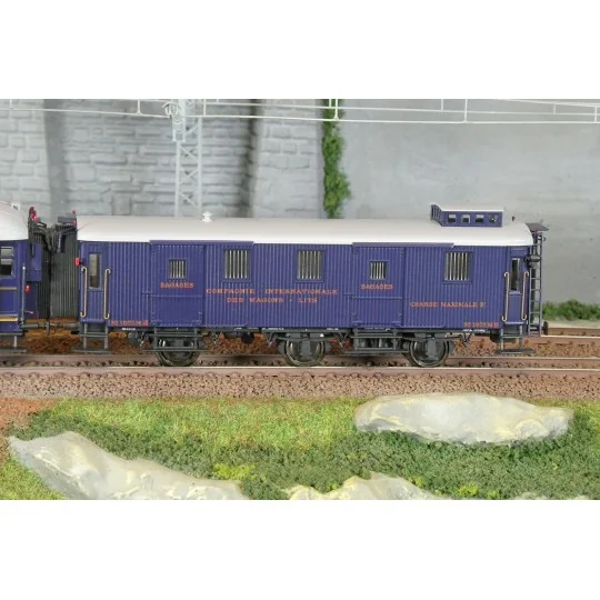 MW_1006-Models Word 1006 Set de 6 voitures Bombay Express, CIWL, éclairées