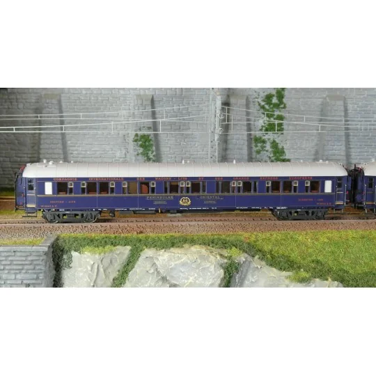 MW_1006-Models Word 1006 Set de 6 voitures Bombay Express, CIWL, éclairées