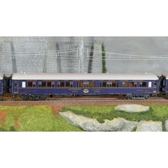 MW_1006-1-Models Word 1006-1 Set of 3 Bombay Express, CIWL, WL S2 sleeping cars, illuminated