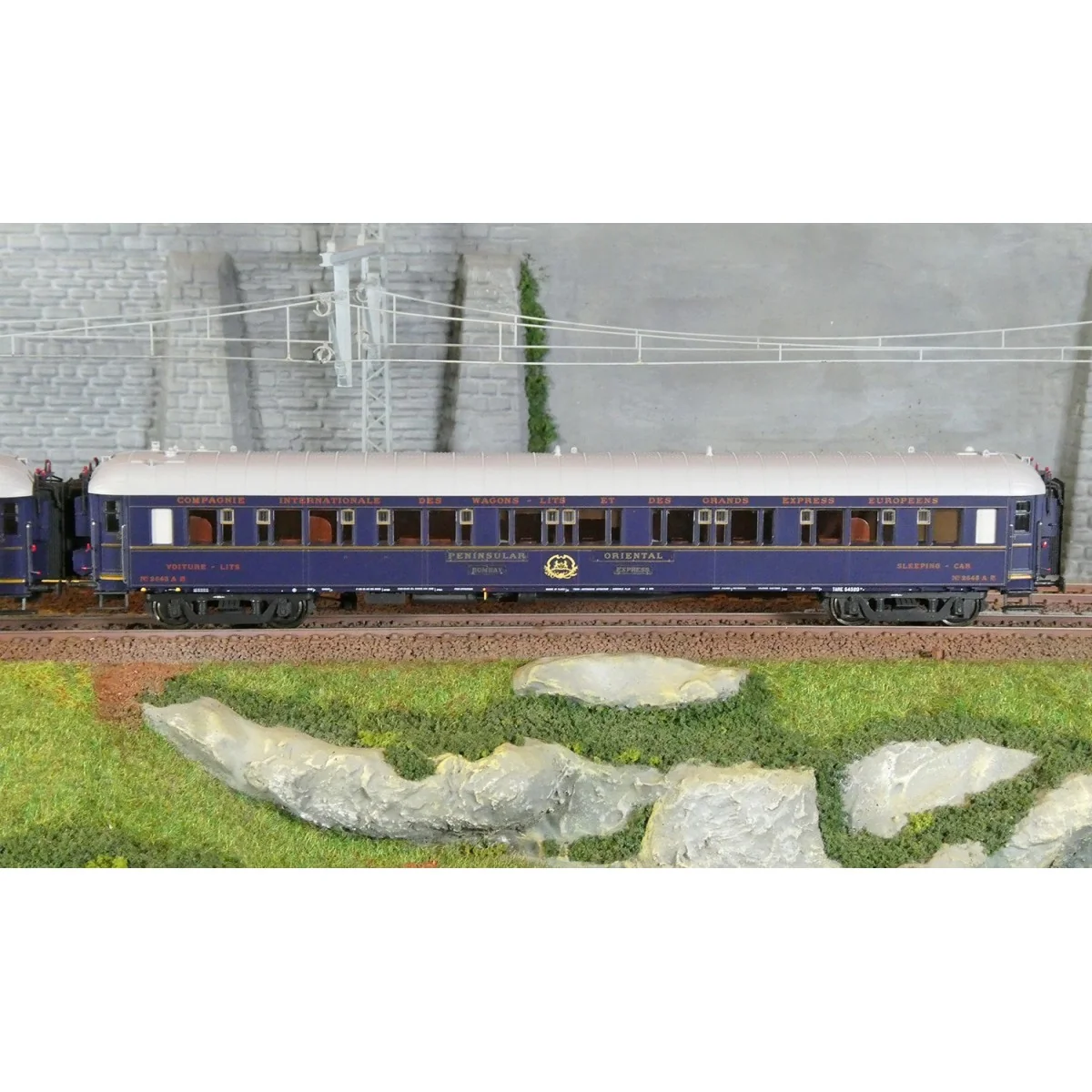 Models Word 1006-1 Set de 3 voitures-lits Bombay Express, CIWL, WL S2, éclairées Models World MW_1006-1 - 4