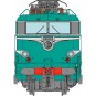 MB-252.S-Ree Modeles MB252S Electric Locomotive BB 25236, SNCF, Green Livery, Vénissieux with skirts, digital sound, pantographs