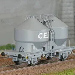 R37 HO43112 Wagons cimentier, C.E.T, ep. III Rail 37 - R37 R37_HO43112 - 1