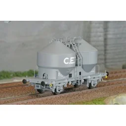 R37 HO43112 Wagons cimentier, C.E.T, ep. III Rail 37 - R37 R37_HO43112 - 1