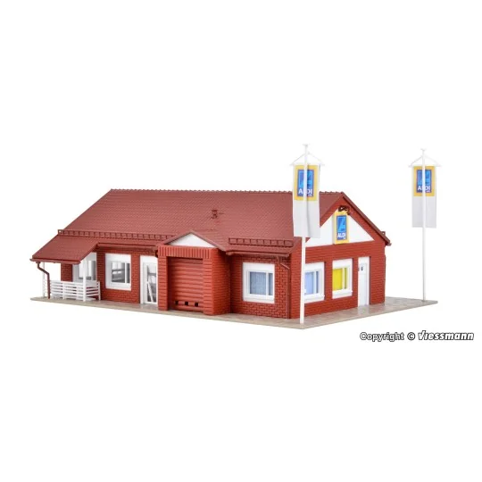 Vollmer 43658 Model Kit, ALDI Supermarket Vollmer_43658-Vollmer 43658 Model Kit, ALDI Supermarket