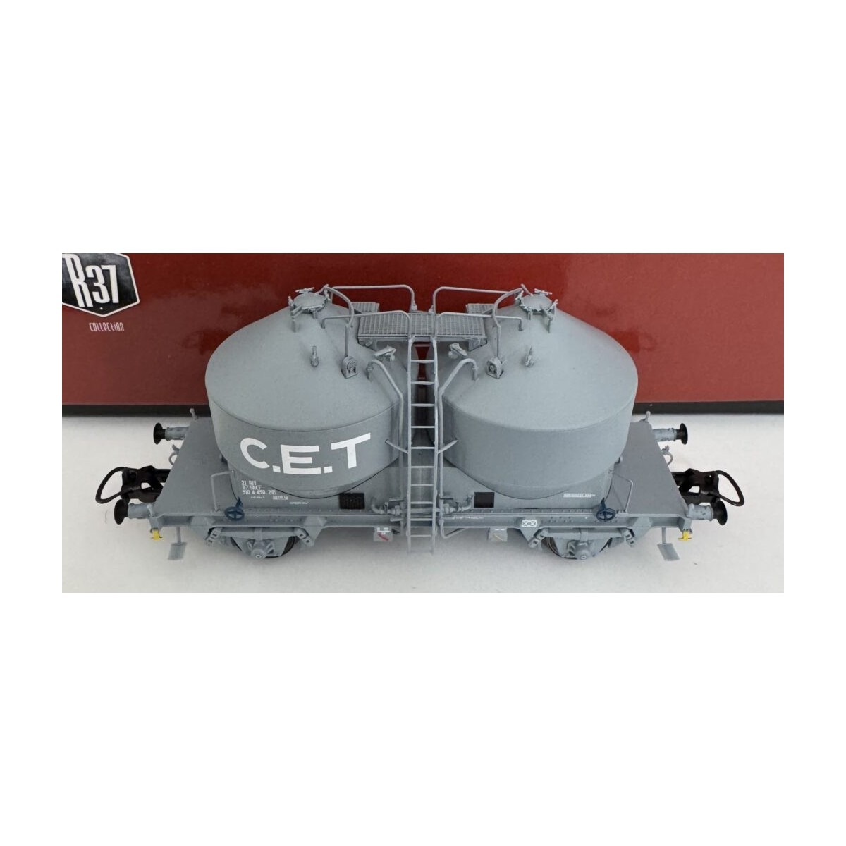 R37 HO43112 Wagons cimentier, C.E.T, ep. III Rail 37 - R37 R37_HO43112 - 4