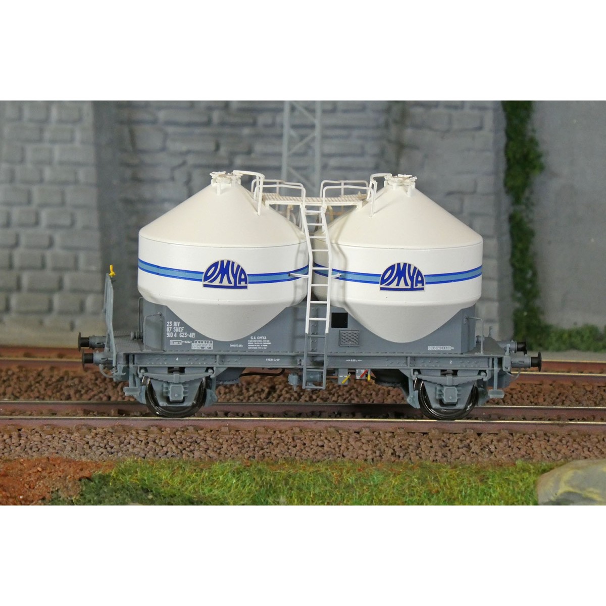 R37 HO43113 Cement wagons, OMYA, ep. IV - R37_HO43113