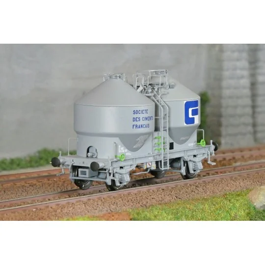 R37_HO43114-R37 HO43114 Cement wagons, Société DES CIMENTS FRANCAIS, ep. IV